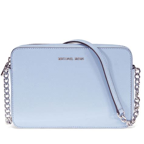 michael kors jet set blue|Michael Kors crossbody jet set.